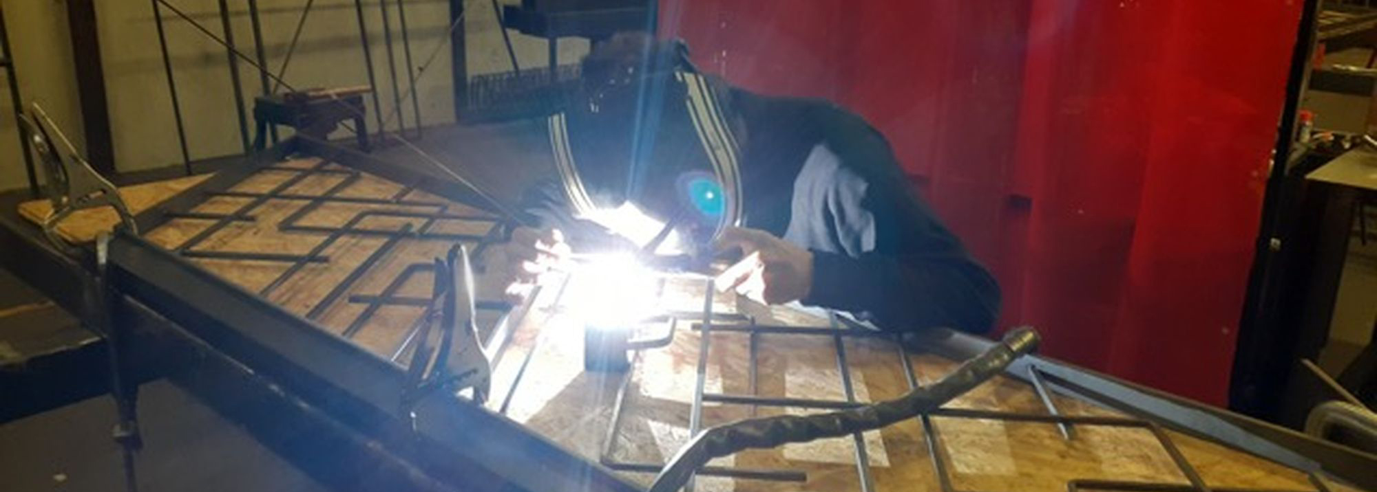 Pièce en cours de fabrication